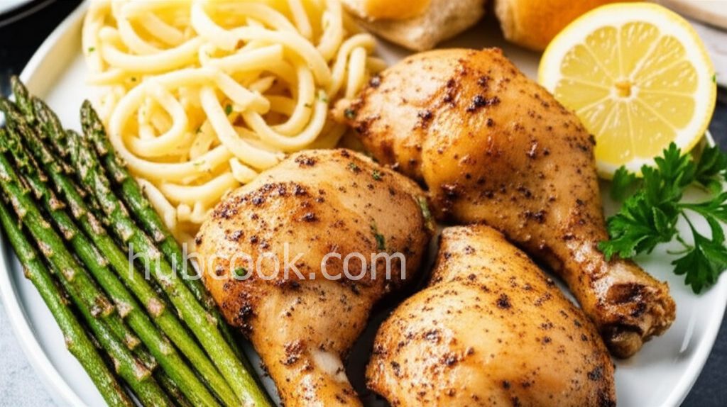 Lori's Lemon-Pepper Chicken Leg Quarters