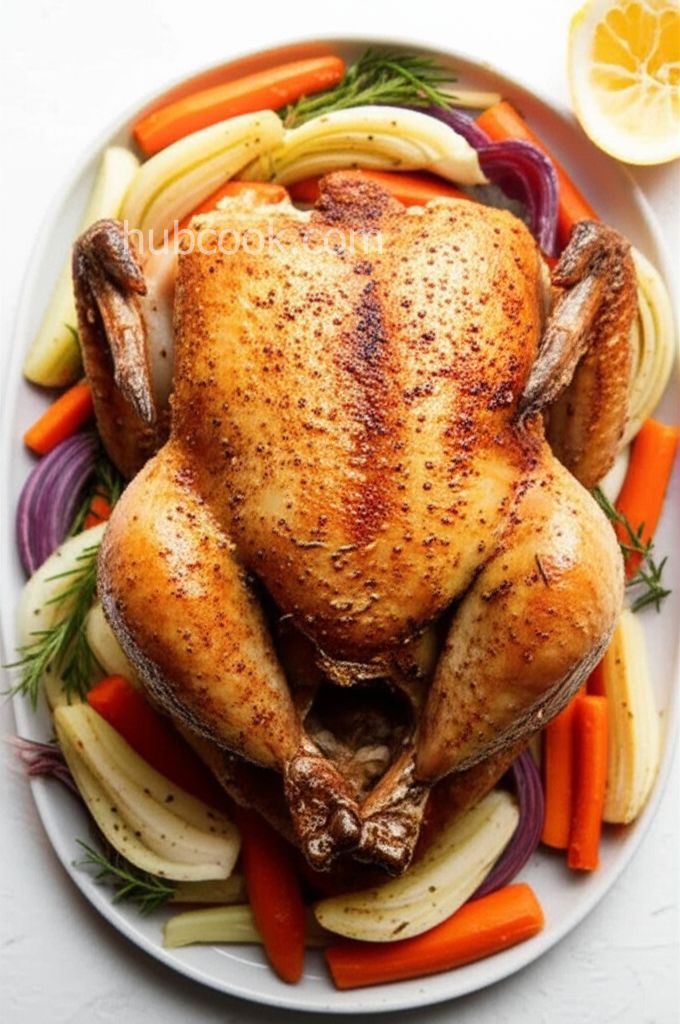 Roasted Chicken with Root Vegetables