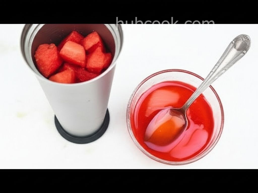 Watermelon-Strawberry Martini