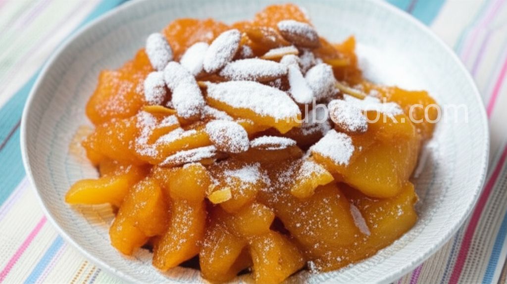 ActiFried Apples with Apricots and Almonds