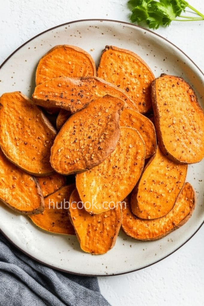 Baked Sweet Potato Chips
