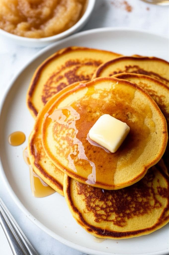 Corny Pumpkin Pancakes