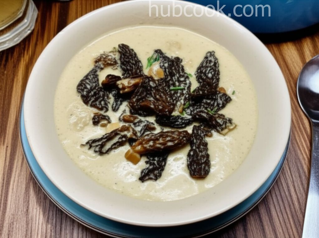 Creamy Morel Mushroom Soup