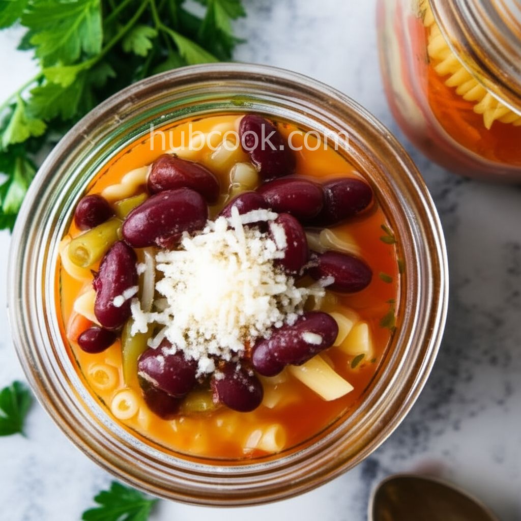 Minestrone Soup in a Jar