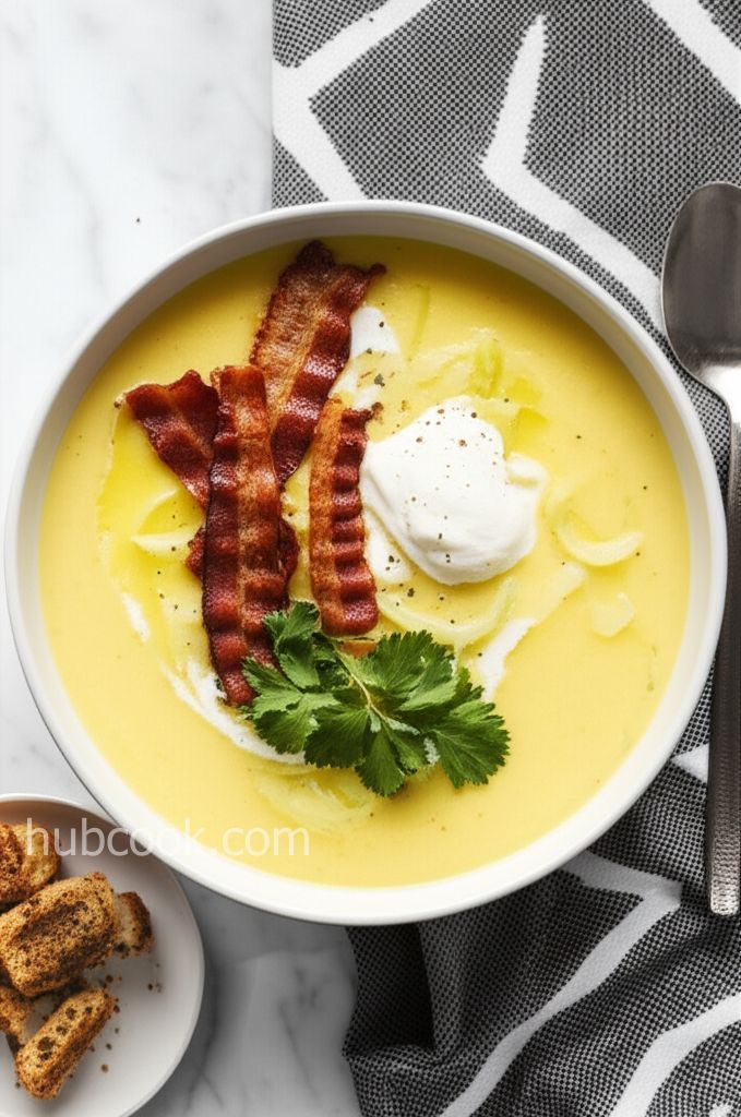 Potato, Fennel, and Bacon Soup