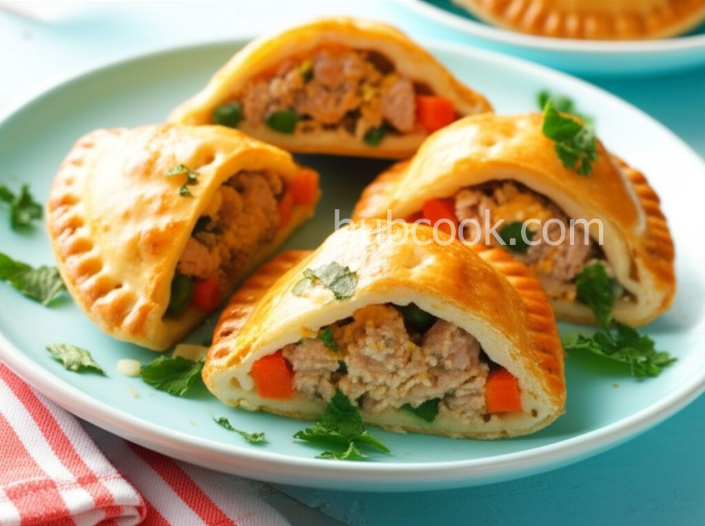 Tasty Hand-Held Chicken Pot Pie Pockets