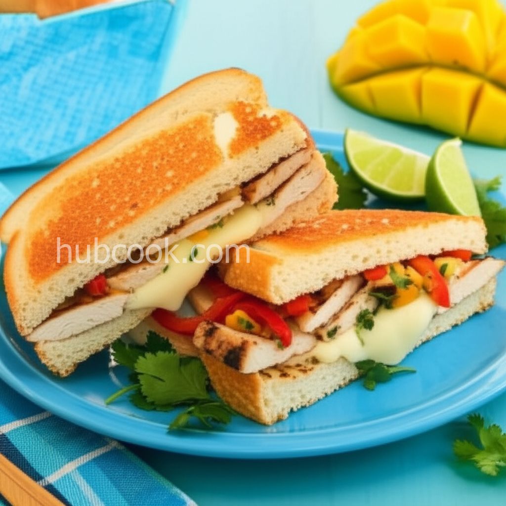 Amazing Southwest Cilantro Lime Mango Grilled Chicken Sandwiches