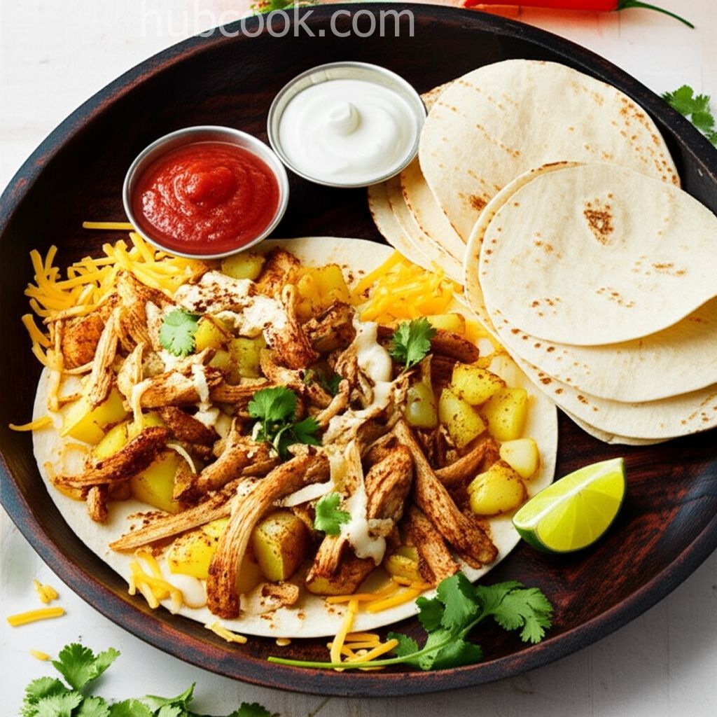 Cinnamon and Lime Chicken Fajitas