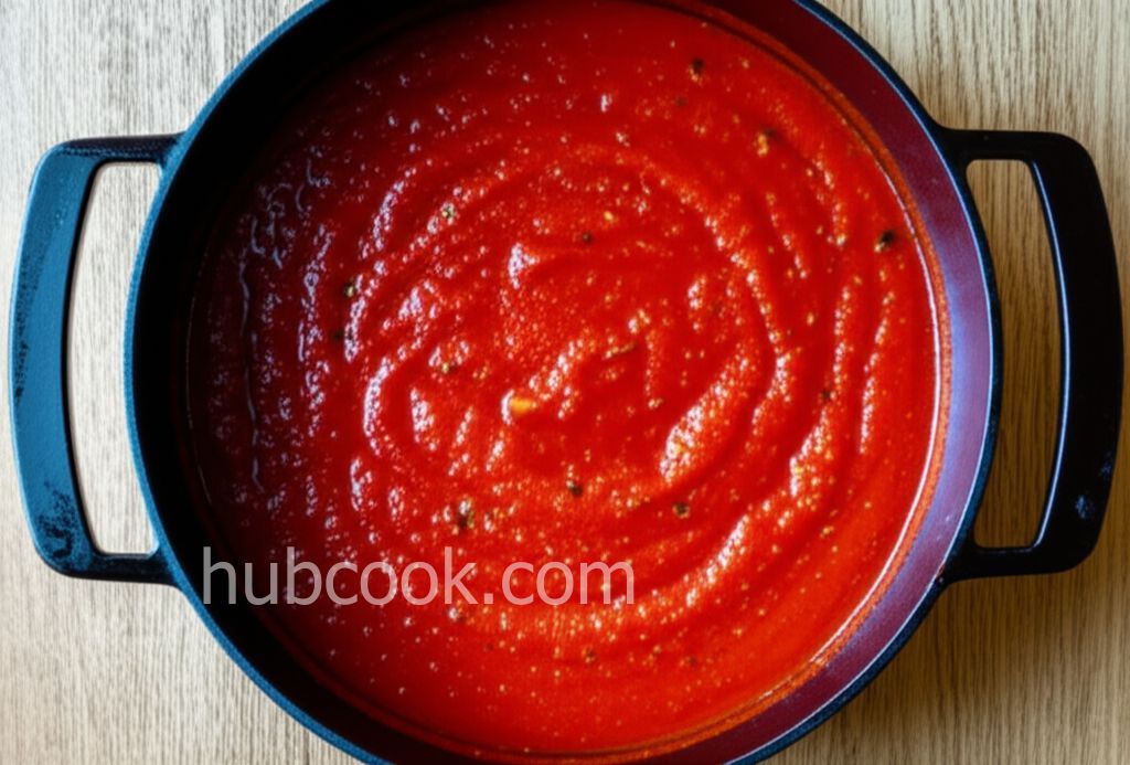 Maria's Tomato-Basil Spaghetti Sauce