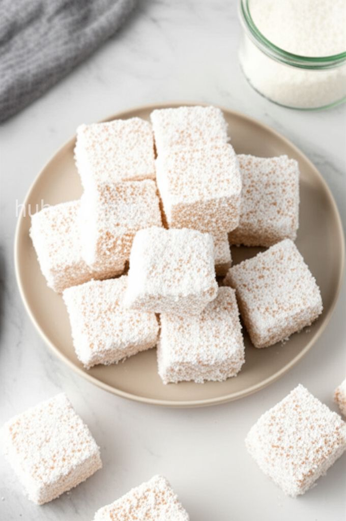 Marshmallows with Coconut