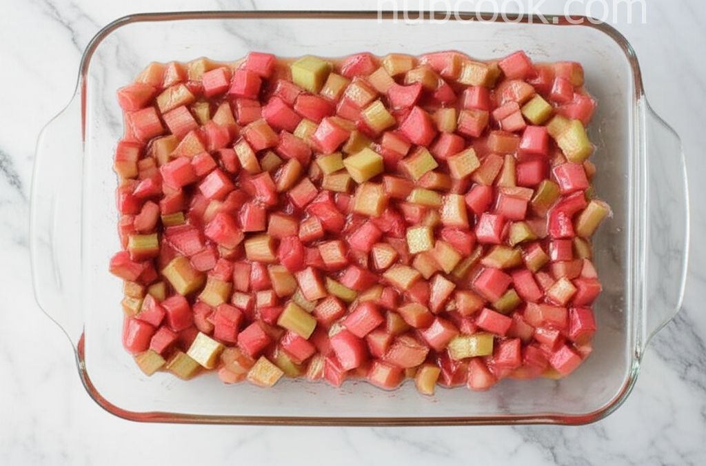 Rhubarb Crumble
