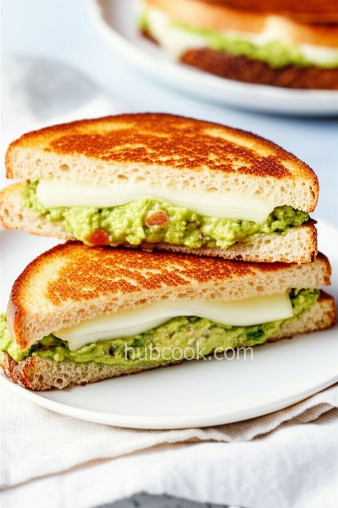 Texas Toast Guacamole Grilled Cheese Sandwich