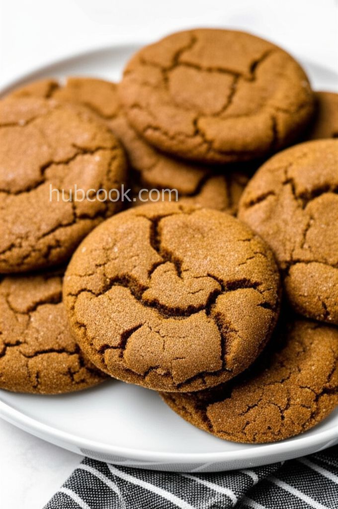 Big Soft Ginger Cookies