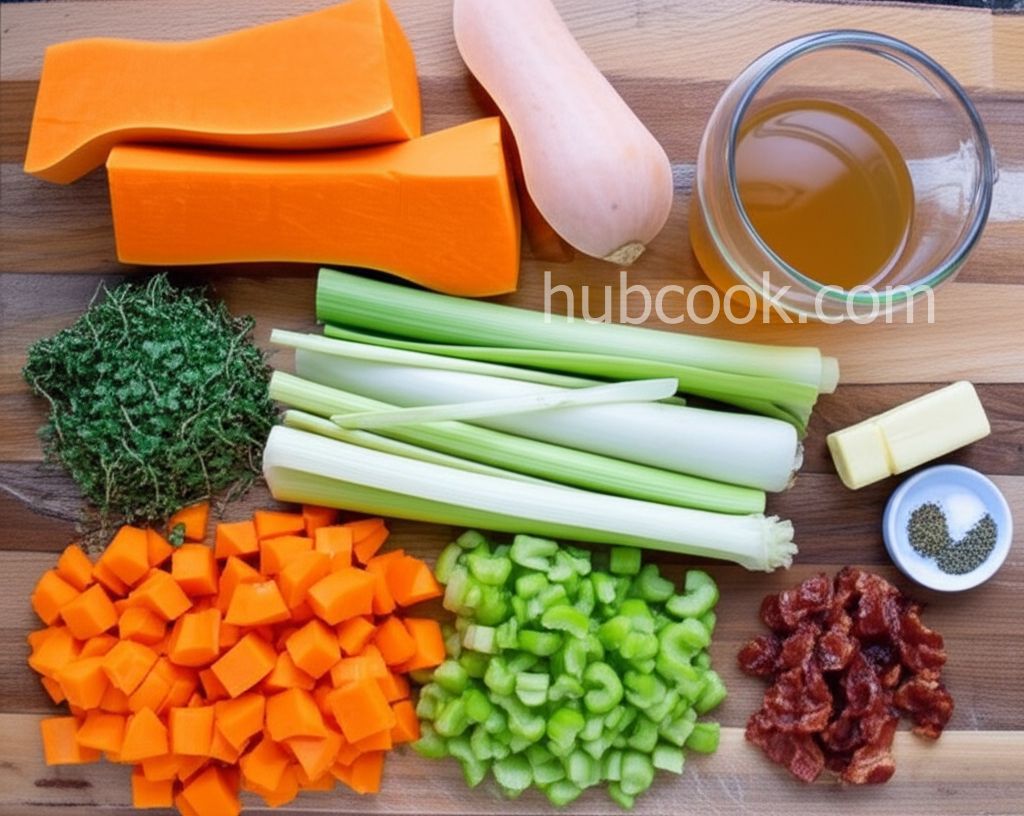 Butternut Squash and Apple Soup
