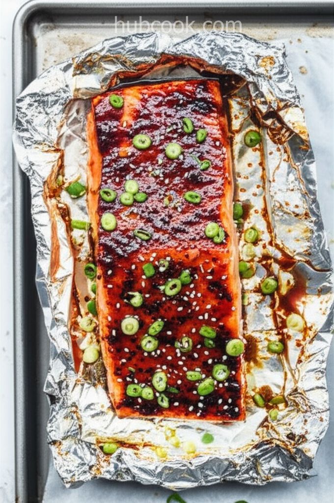 Honey-Soy Salmon in Foil