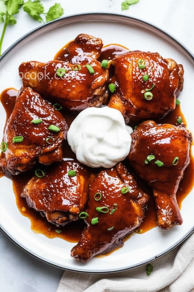 Instant Pot Sweet and Spicy Chicken Thighs