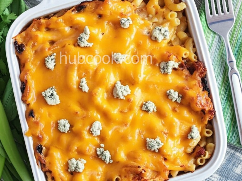 Buffalo Chicken Macaroni and Cheese
