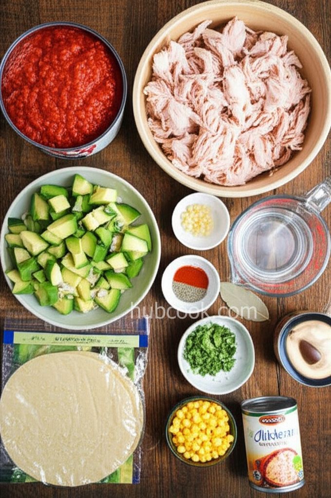 Slow Cooker Chicken Tortilla Soup