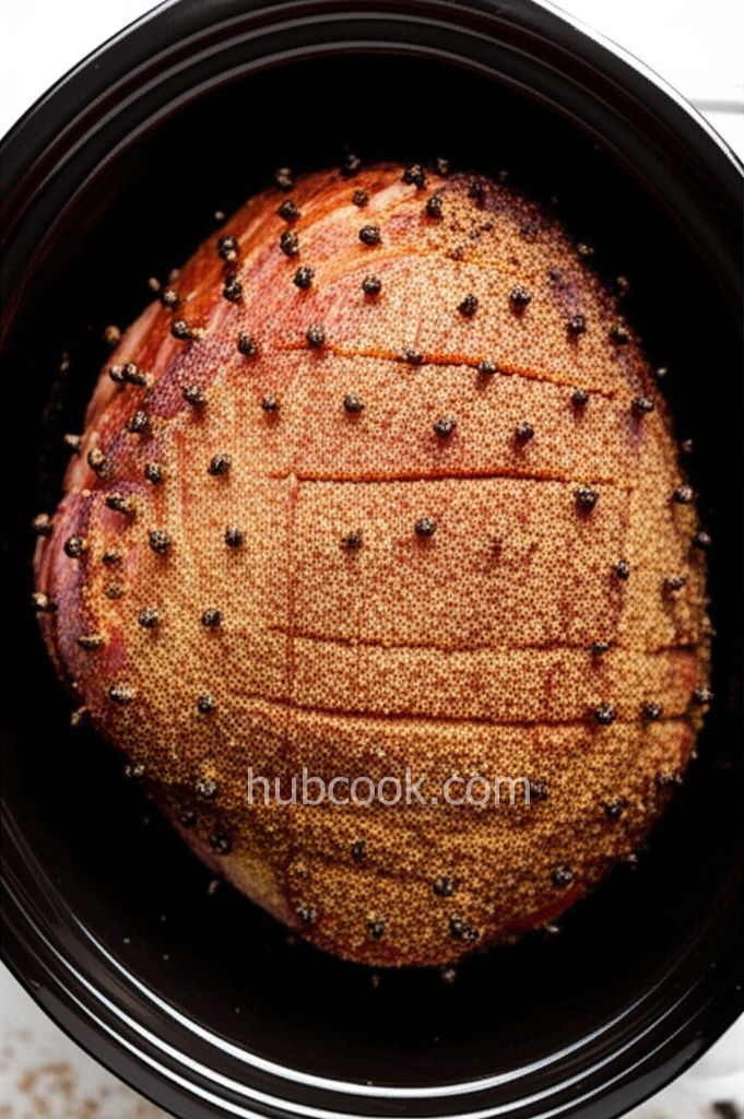 Easy Slow Cooker Ham