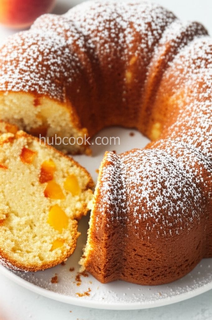 Peach Pound Cake