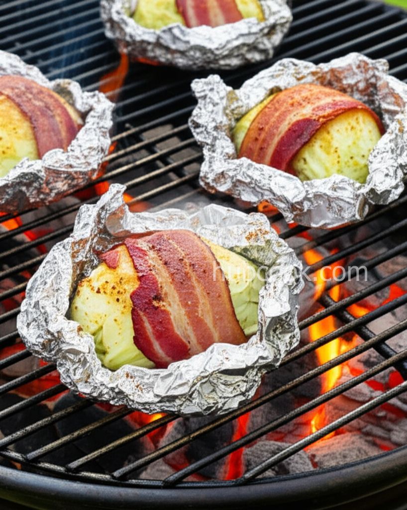 Foil-Wrapped Cabbage