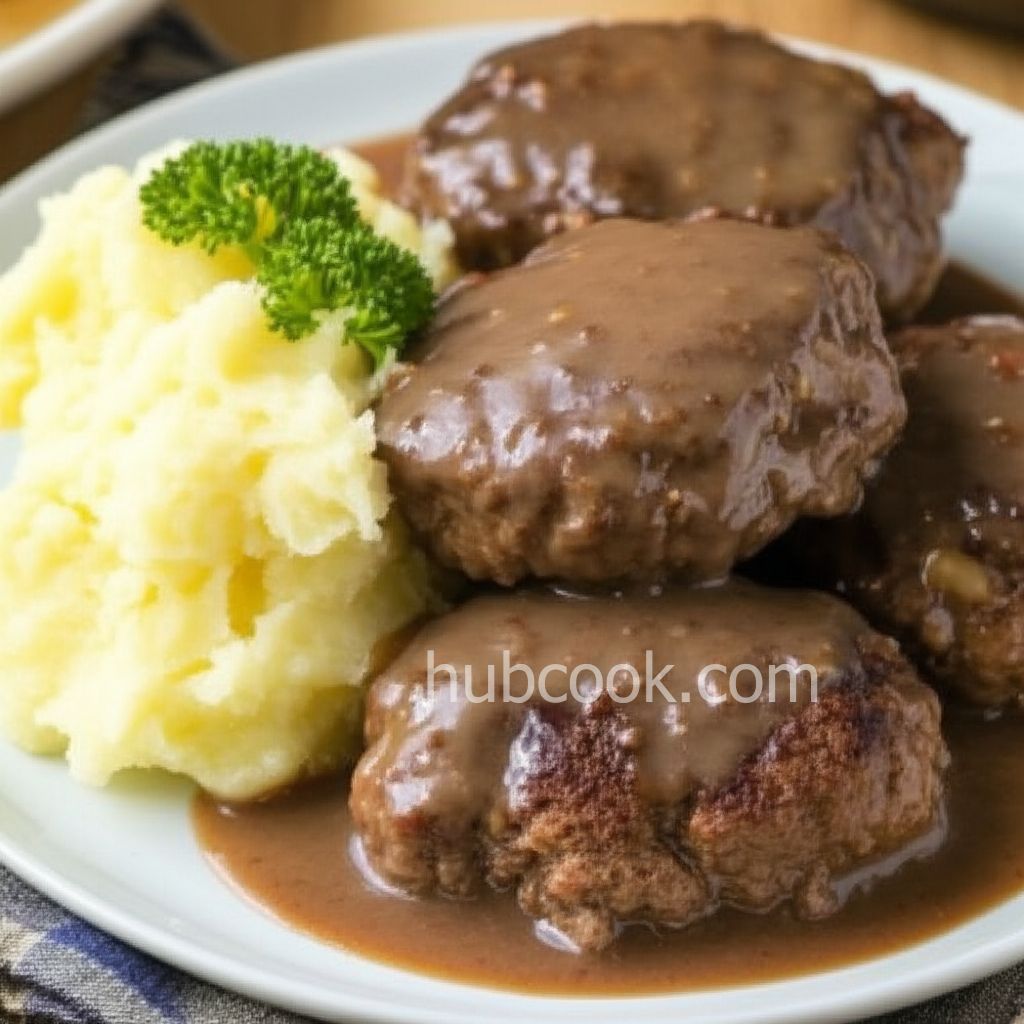 Slow Cooker Salisbury Steak